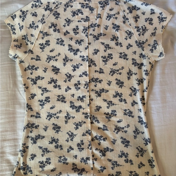 Bohme Jaynie Floral Top in Cream - Picture 4 of 5